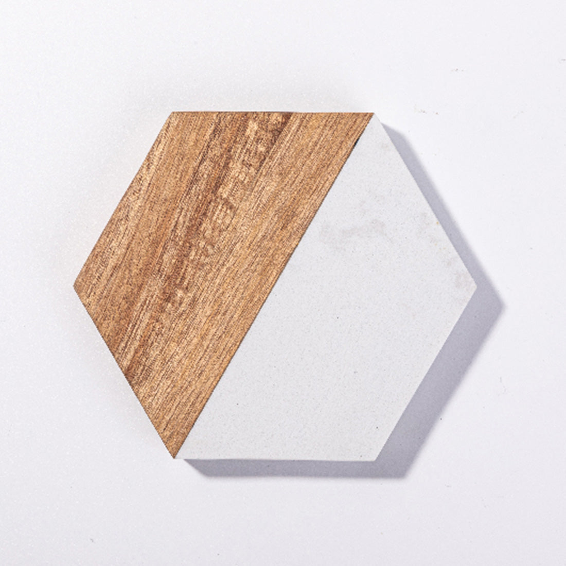 Engravable Marble Wood Coasters - Pack of 10 - Joto Imaging Supplies Canada